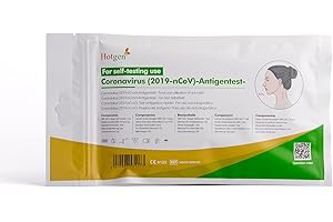 ‎HOTGEN Hotgen Corona Schnelltest Selbsttest Antigentest auf SARS-CoV-2, 10 Stück (1er Pack)…