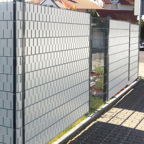 M-tec Profi-line ® PVC Sichtschutzstreifen ✔ Sonderangebot !!! Zaunbauerqualität ✔ 65m x 9,5cm ✔ weiß ✔ | Nach M-tec technology Rezeptur hergestellt | - 4