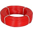 GVD PVC & FR Insulated 4mm Red Color Single Core Flexible Copper Wires & Cables for Home or Domestic Industrial Electric Wiring, Electric Wire(45Mtr)