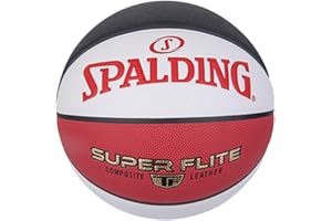 Spalding Super Flite Ball 76929Z, Unisex basketballs, Red, 7 EU