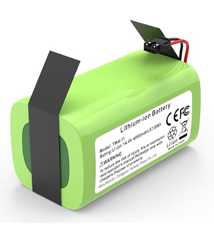 Ersatzakku 14,8V 2600mAh Für LG HomBot Staubsauger - Kompatibel Mit VR5906LM Uvm.