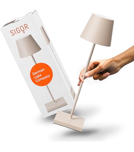 Stilosa Classica 3 - Draadloze oplaadbare tafellamp - Aanraakbaar ledlicht - Thuis en restaurant - USB C - IP54 Gebruik binnen en buiten (wit
