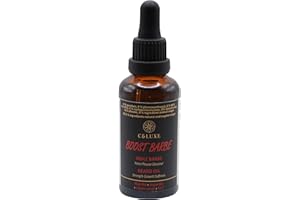CELUXE Huile Barbe RICIN BIO fortifiante, Argan Bio, Jojoba, vitamine E, 50 ml, BOOST BARBE" stimule la pousse de la barbe, entretient, renforce, accélère la croissance, barbe dense et douce.