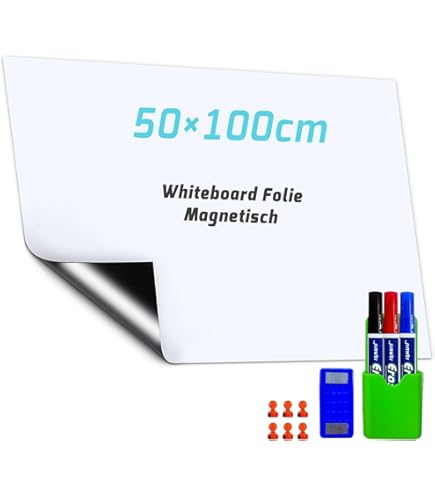 Maaleo Whiteboard - 60×40 cm - Magnetisch - Inclusief Markers, Magneten Maaleo Whiteboard - 60×40 cm - Magnetisch - Inclusief Markers, Magneten