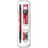 Scrikss Office Graphx 3'l&uuml; Set Versatil Kalem 0.5 Mm Kırmızı, Silgi, Min.