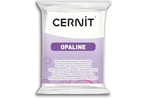 CERNIT Pasta de polímero, Blanco, Única