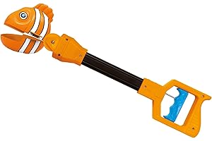 Fun Trading Pincher Pals -Poisson Clown de Deluxebase. Jouet pinceur de Grande Taille pour Les Enfants. des Jouets à Griffes Amusants Qui Font de fantastiques Cadeaux de Poisson!