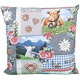 Kissen Quadrat Bayern Alm Romantik (11473)