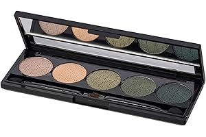 NOTE COSMETICS NOTE COSMÉTIQUE - Professional Eyeshadow | Palette de Fard à Paupières | Palette de Maquillage Yeux avec Miroir | Ombre à Paupière pour toutes les Peaux (Green - Yellow - Beige)