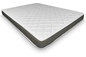 DUÉRMETE ONLINE - Colchón Multicapa Visco Fresh Reversible (Cara Invierno-Verano), Antiácaros, Antibacteriano e HIpoalergénico, Altura 13cm, 90 x 190