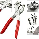 Mobee Belt Drilling Pliers Tool Leather Piercing Pliers Staples Men's Pants