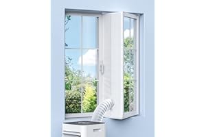 HOMESTIX Klimaanlage Fensterabdichtung, Fensterabdichtung für Mobile Klimageräte