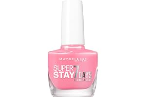 MAYBELLINE NEW YORK Gemey Maybelline Tenue & Strong Pro Vernis à Ongles 125 Enduring Pink