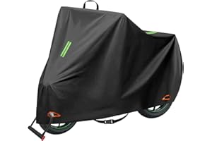 CICMOD Telo Coprimoto Impermeabile, Telo Moto da Esterno Interno 210D Universale per Motocicletta Scooter Turismo 265x105x125cm