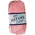 Soft Feather International Nature Cotton Light Pink No.524 Crochet and Knitting Yarn