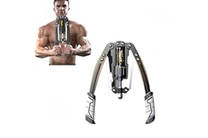 HUIPENG Adjustable Torsion Arm Fitness Machine,10-200kg Hydraulic Power Exerciser,Arm Exercise Equipment,Chest Exerciser for men,Fitness Chest Expander for Professional Strength Training