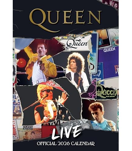 Grupo Erik Calendar 2026 Wall Calendar Queen Calendar 2026 Family Planner 30 X 30 Cm 12 Months Last 4 Months 2025 On One Page Official Merchandise Merch: Wall Calendars - View #6