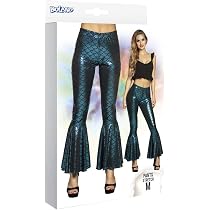 Wildarms Meerjungfrau-Leggings Für Mädchen – Schillernde Schuppenhose Für Partys, Halloween & Kostüme