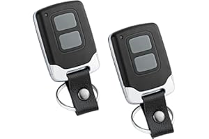 PEPAPE RCU 433-2K Keeloq Handsender für NORMSTAHL EA433 2KS, EA433 2KM Micro, EA433 4KS, RCU 433-4K Keeloq, N002800, Crawford T433-4 Fernbedienung Kompatibel mit Normstahl Crawford 433,92MHz, 2 Stück