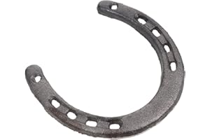 LIFKOME Home Decor Home Decor Cast Iron Horseshoe Metal Horseshoe Wall Decor Fengshui Horseshoe Hanging Blessing Gift Wall Sculptures for Indoor Or Outdoor Home Accessories Home Accessories