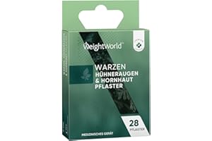 ‎MAXMEDIX Warzenpflaster mit 28 Salicylsäurepflastern - Warzen, Hühneraugenpflaster & Hornhaut - Salicylsäure, Hühneraugen - Für Männer und Frauen - Einweg Medizinisches Pflaster - WeightWorld