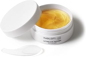 Inglot Lab Patches Occhi Rassodanti con Collagene | Riduzione di Rughe, Gonfiori e Occhiaie | Idratazione e Rinfresco | Risultati Rapidi | Ideale per Pelle Sensibile e Tutti i Tipi di Pelle