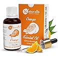 Naturalis Essence Of Nature Cold Pressed Orange Essential Oil Undiluted Pure And Natural Therapeutic Grade For Skin Care, Relief From Stress & Anxiety And Aromatherapy - 30Ml