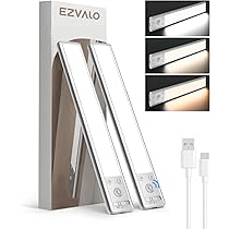 EZVALO Luci LED Sottopensile Ricaricabili 5000mAh Con Sensore Di Movimento - 3 Temperature Colore Regolabili Per Cucina, Armadi, Specchi - Foto 4