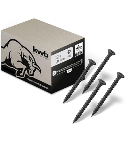 Viti Per Cartongesso Fischer FSN-TPR 3.9x35mm - Filettatura Grossa, Confezione Da 1000 Pz, Fosfatate - Foto 8