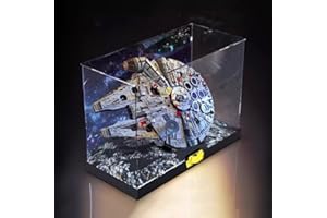 FYHCY Display Case For Lego 75192 Ultimate Millennium Falcon Display Case Acrylic Showcase For Lego 75192 (Not Include Lego Model) D