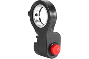 TKSE Avviamento a Clacson Per Manubrio, Manubrio Per Moto 7/8 ATV Avviamento a Clacson Per Bici Kill Switch On Off Pulsante Bello