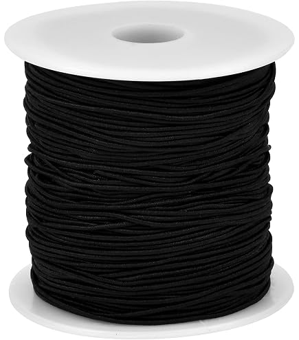 Elastische Schnur 0,8 Mm – 10 Rollen à 10 Meter, Für Schmuck, Nähen & Handwerk