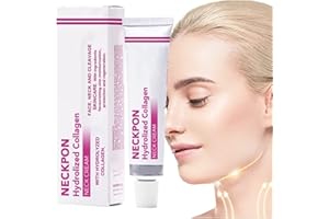 PELINUAR Spanien NECKPON Hydrolized Collagen Neck Cream, Collagen Neck Firming Cream, Hydrolyzed Collagen for Delay Skin Aging, Improve Natural Moisturizing, Smooth & Youthful Skin (1 Stück)
