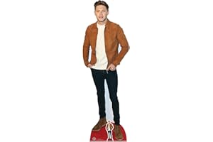 STAR CUTOUTS CS718 Niall Horan in Suede Jacket – 184cm Lifesize Cardboard Cutout | Perfect for One Direction Fans, Parties & Room Décor
