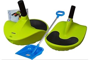 TOYTOYTOY 2 x Alpengaudi Zipfelbob Rodel Bob Schlitten mit Handgriff bis 100 kg