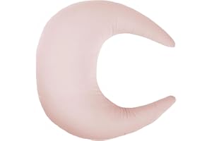 ‎SNUGGLE ME snuggle me® Stillkissen klein - Stillmond mit Stillkissenbezug aus 100% Bio-Baumwolle, Stillhörnchen mit Fiberfill-Faserkern, Maschinenwaschbar & Atmungsaktiv (Petal)