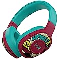 boAt Rockerz 550 Bluetooth Wireless Over Ear Headphones with Upto 20 Hours Playback, 50MM Drivers, Soft Padded Ear Cushions and Physical Noise Isolation with Mic (Maroon Maverick)