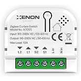Xenon Smart Akıllı Anahtar | Zigbee Perde ve Panjur Mod&uuml;l&uuml; Jaluzi Kontrol&uuml; Mobil Kontrol Akıllı R&ouml;le X7055