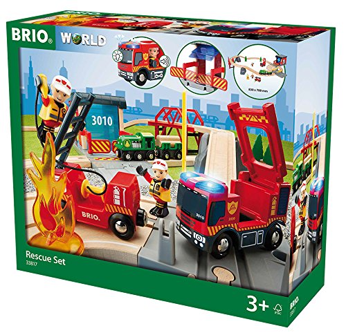 BRIO World Fire & Rescue - Rescue Emergency Set
