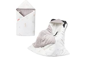 LAT LEE AND TOWN LAT Coperta Invernale per Passeggino, 90x90cm Universale Coperta Ovetto per Neonati, Cotone Copertina Sacco Ovetto per Passeggino Seggiolino Auto Carrozzina