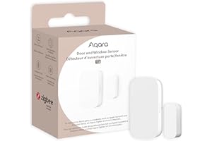 Aqara Tür- und Fenstersensor T1, Smart-Home-Sicherheitsgerät mit Echtzeit-Alarmen, Zigbee 3.0-kompatibel, kompatibel mit HomeKit, Alexa und Google Assistant