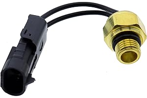 JEENDA Temperature Switch RE503242 Compatible with John Deere 5000 6000 7000 Series Tractor 5210 5310 5410 5420 6020 6120 7210 7410 7510 7610 7710 7810 W50 W70 240 250 260 270 280 485E 486E 488E