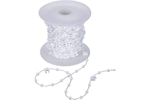 EveryHome Vertical Blind Bottom Chain for 3.5 Inch/ 89 mm Slats (10M, +0Clips)