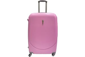 ALEXANDER MILANO Alexander Maleta Mediana de Viaje Equipaje Rígida ABS 4 Ruedas y Cerratura Estructura Ligera Cómoda, con Asa Telescópica y Manija, Candado Combinación 24'': 63.5 X 42 X 23.5 cm, 52L, 3.4 kg