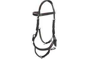 Horseware Rambo Micklem Competition Bridle ohne Zügel - Brown