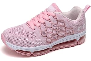 gojiang Zapatillas Running Hombre para Bambas Mujer Deportivas Tenis de Mujer Zapatos para Correr Cómodo Ligero Transpirable Antideslizante Jogging Casual Fitness Exterior Zapatillas 34-46EU