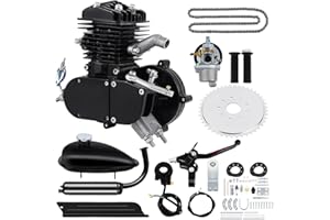 H-YEEU 2 Tiempos Kit Motor Bicicleta 80cc Gas Motor Kit Conversión de Bicicleta para Bicicleta Motorizada