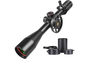 WestHunter Optics HD 6-24 x 50 SFP Vises télescopiques de précision, tube de 30 mm, deuxième plan focal 1/10 mile, exclusif pour compétitions sportives de longue distance