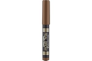 ‎MAX FACTOR Max Factor Real Brow Fiber Pencil Light Brown 1 – Augenbrauenstift mit 3D-Effekt – Für natürlich definierte Augenbrauen – Farbe Braun – 1 x 1 g