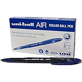 Uni-Ball 190488000 UB-188-Micro Air t&uuml;kenmez kalem, mavi Super-m&uuml;rekkep, taklit edilemez, Fuellfederspitze, 12 adet